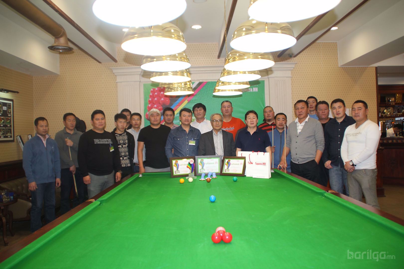 “BARILGA BILLIARD-2016” салбарын удирдах албан тушаалтнуудын дунд