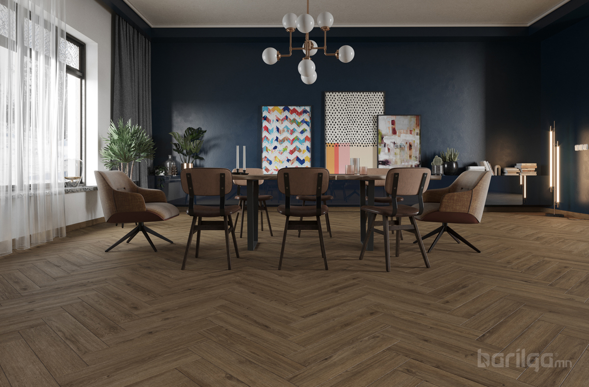 Герман улсын CLASSEN брэндийн ламинатан шал Ville herringbone Burriana oak. kod 63265