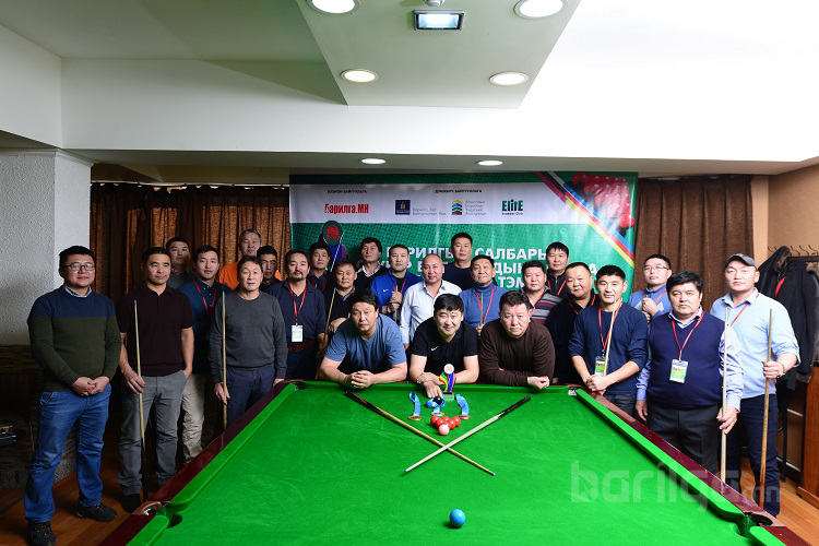 "Barilga Billiard 2017" эхэллээ