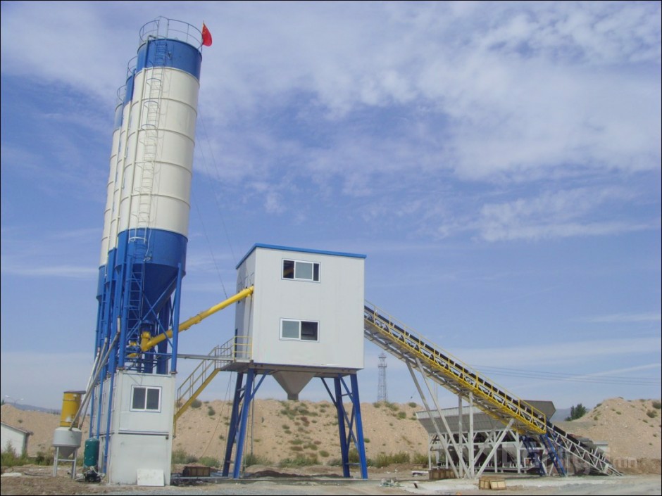 Бетон зуурмагийн үйлдвэр HZS60