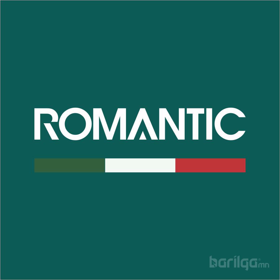 Romantic Итали плита лого