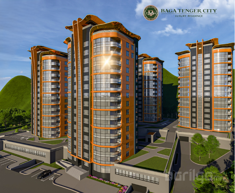 "Hillside Apartment"Шилэн фасад, Композит хавтан, Хөнгөн цагаан хавтан, ажил гүйцэтгэл