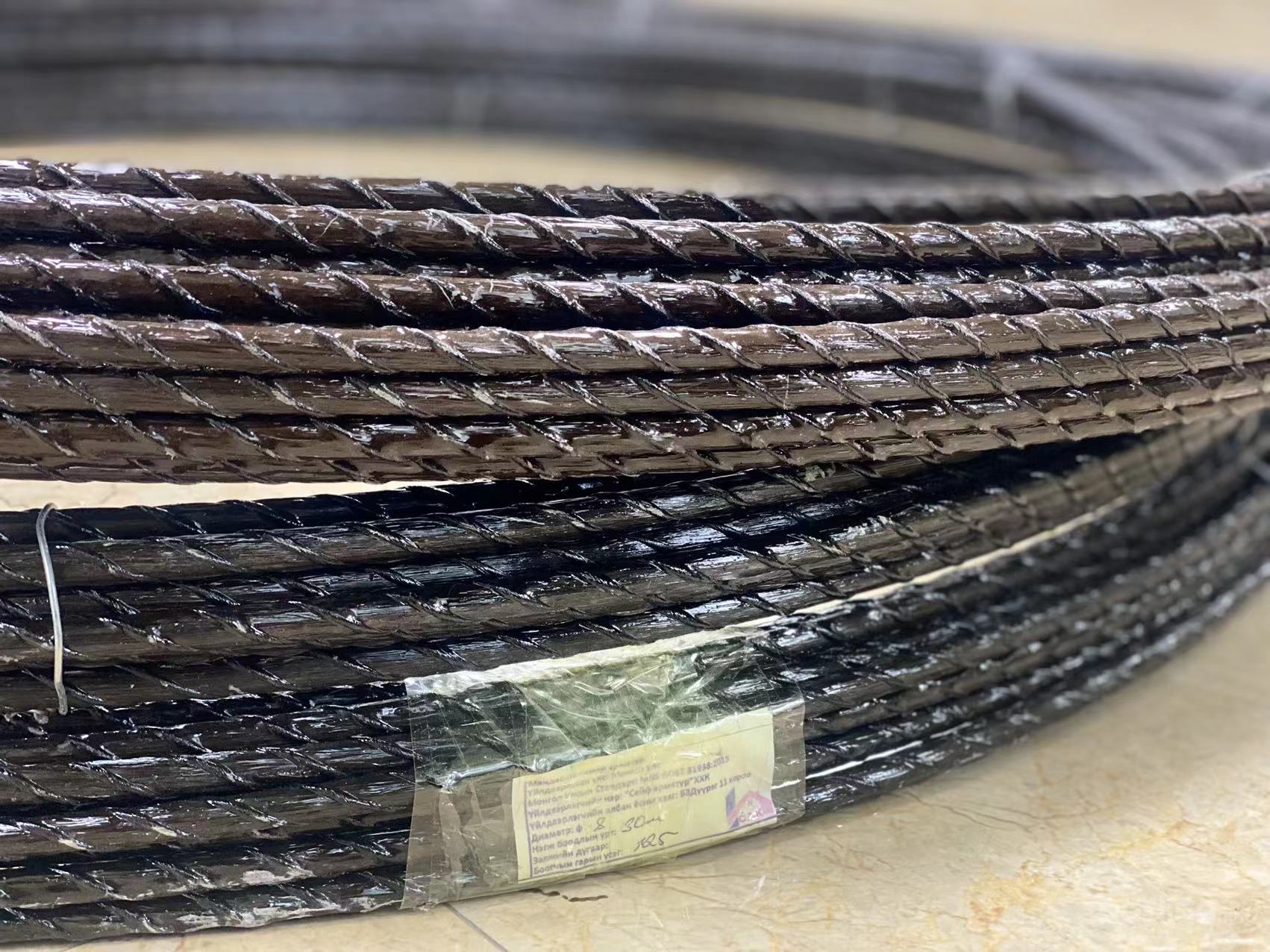Шилэн мяндас полимер арматур - Glass fiber 8мм диаметр