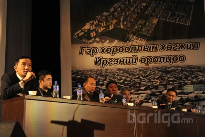 Оршин суучид хүсэлт гаргаагүй нөхцөлд гэр хороололд дахин төлөвлөлт хийгдэхгүй