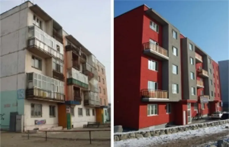Угсармал орон сууцнуудыг дулаална.