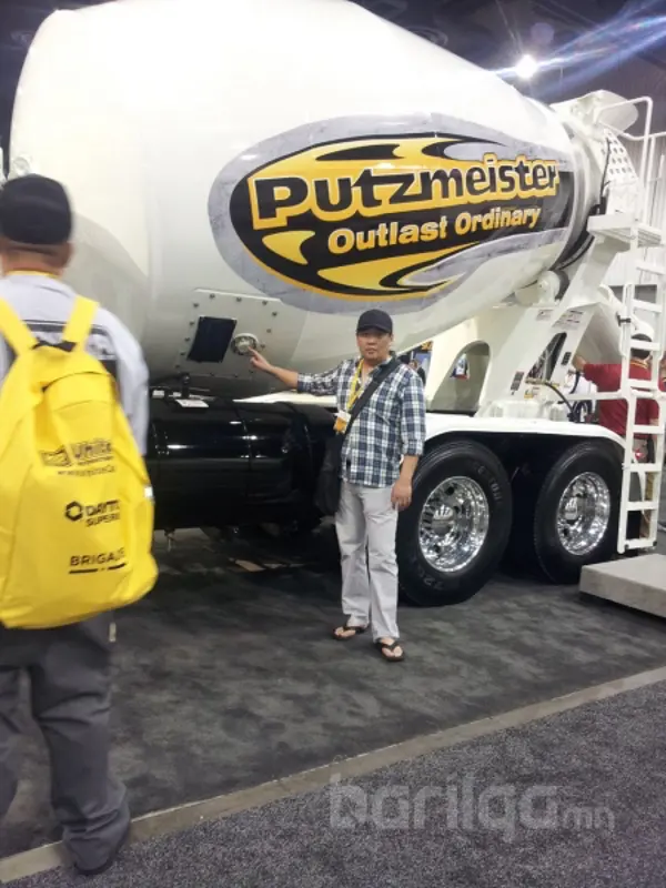 “World of Concrete’’ үзэсгэлэн яармагт оролцоод иржээ