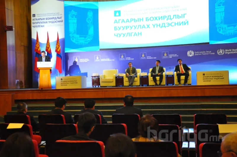 Агаарын бохирдлыг бууруулах үндэсний чуулганаас зөвлөмж гаргалаа