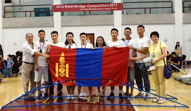 “Asia Steel Bridge Competition”-д Монголын оюутнууд анх удаа оролцож чамгүй амжилт үзүүллээ