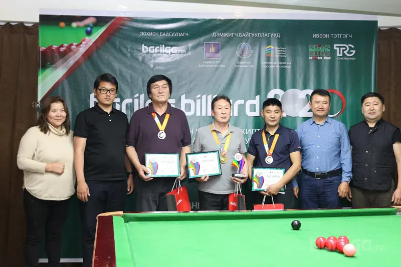 “BARILGA BILLIARD 2020” тэмцээний аваргууд тодорлоо