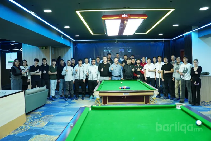 “BARILGA BILLIARD 2025” тэмцээн нээлтээ хийлээ
