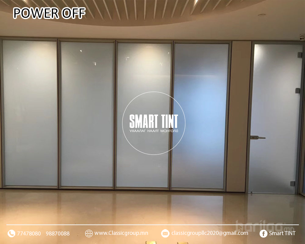 SMART TINT /шилэн хана тусгаарлах ухаалаг наалт/