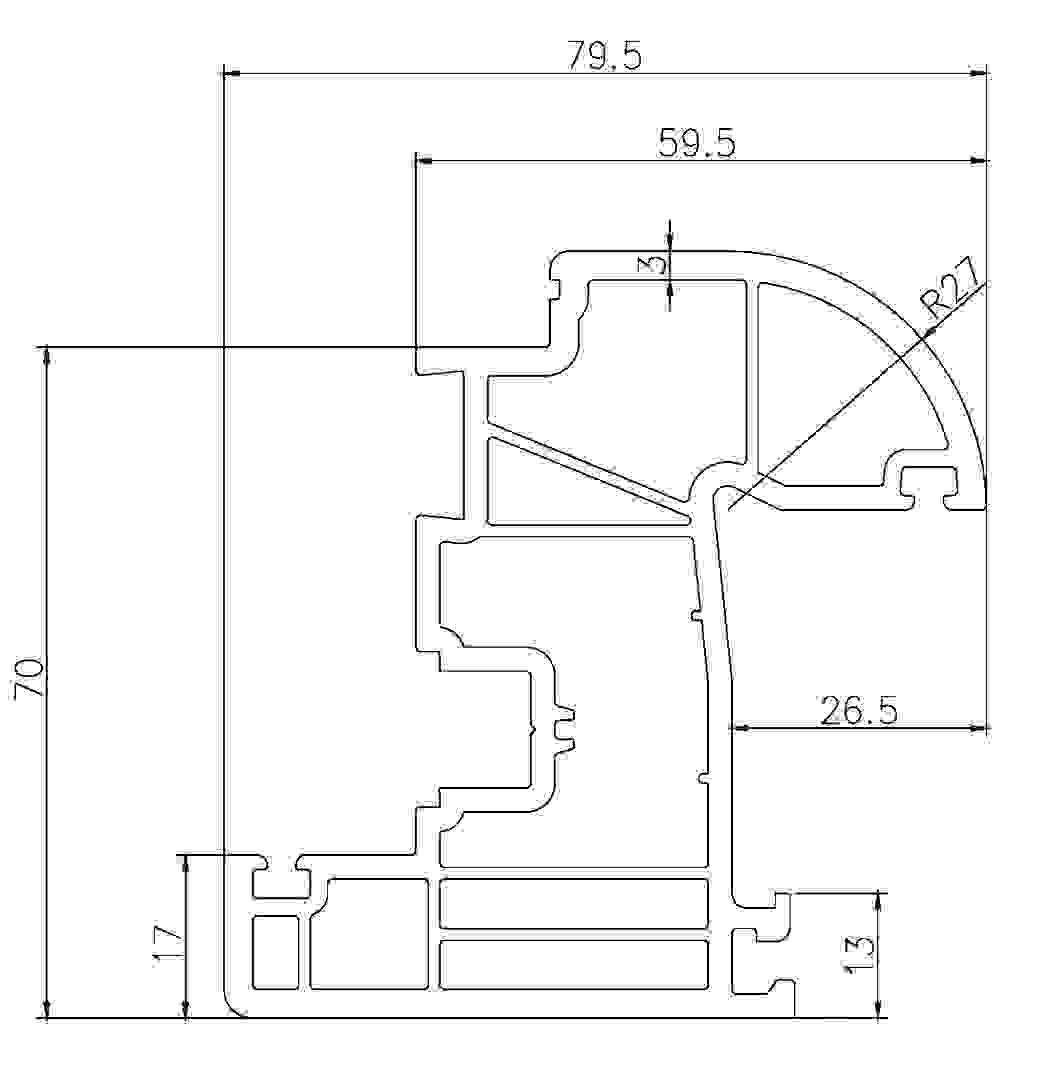 Хуванцар цонхны салхивчны бэлдэц Window sash