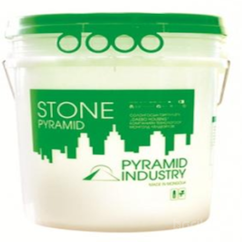 Pyramid stone spray